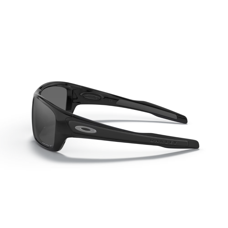 Oakley Turbine  in Polished Black Prizm Black Polarized Lens-2